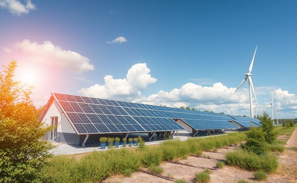 Renewable energy with IoT in HVAC systems