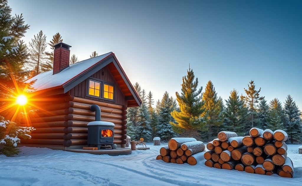 Renewable wood heating benefits environment