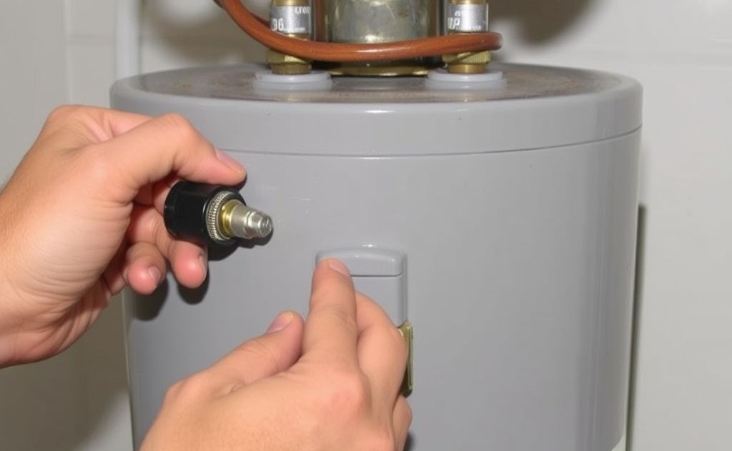 Replace blown fuse in Rheem gas water heater