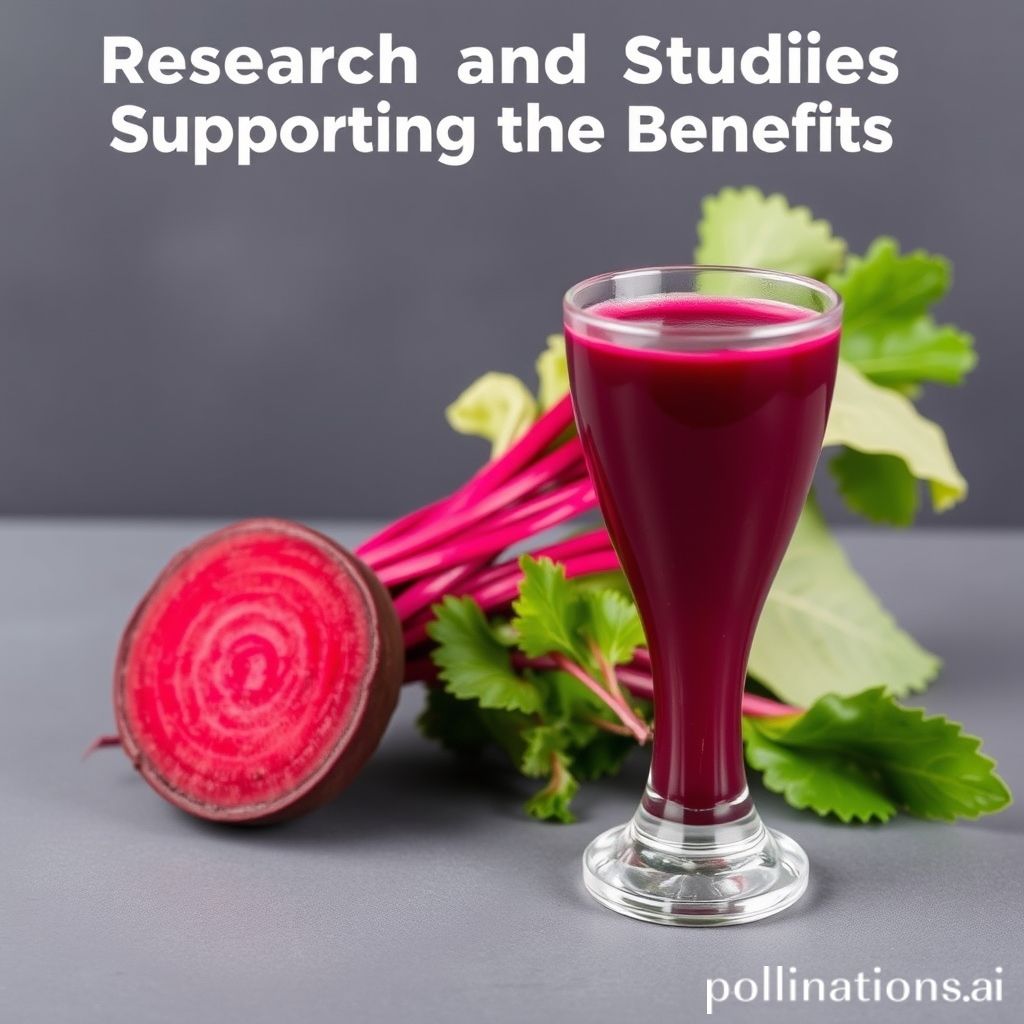 Research on Beetroot Juice Benefits: Unveiling Health Advantages and Ongoing Studies