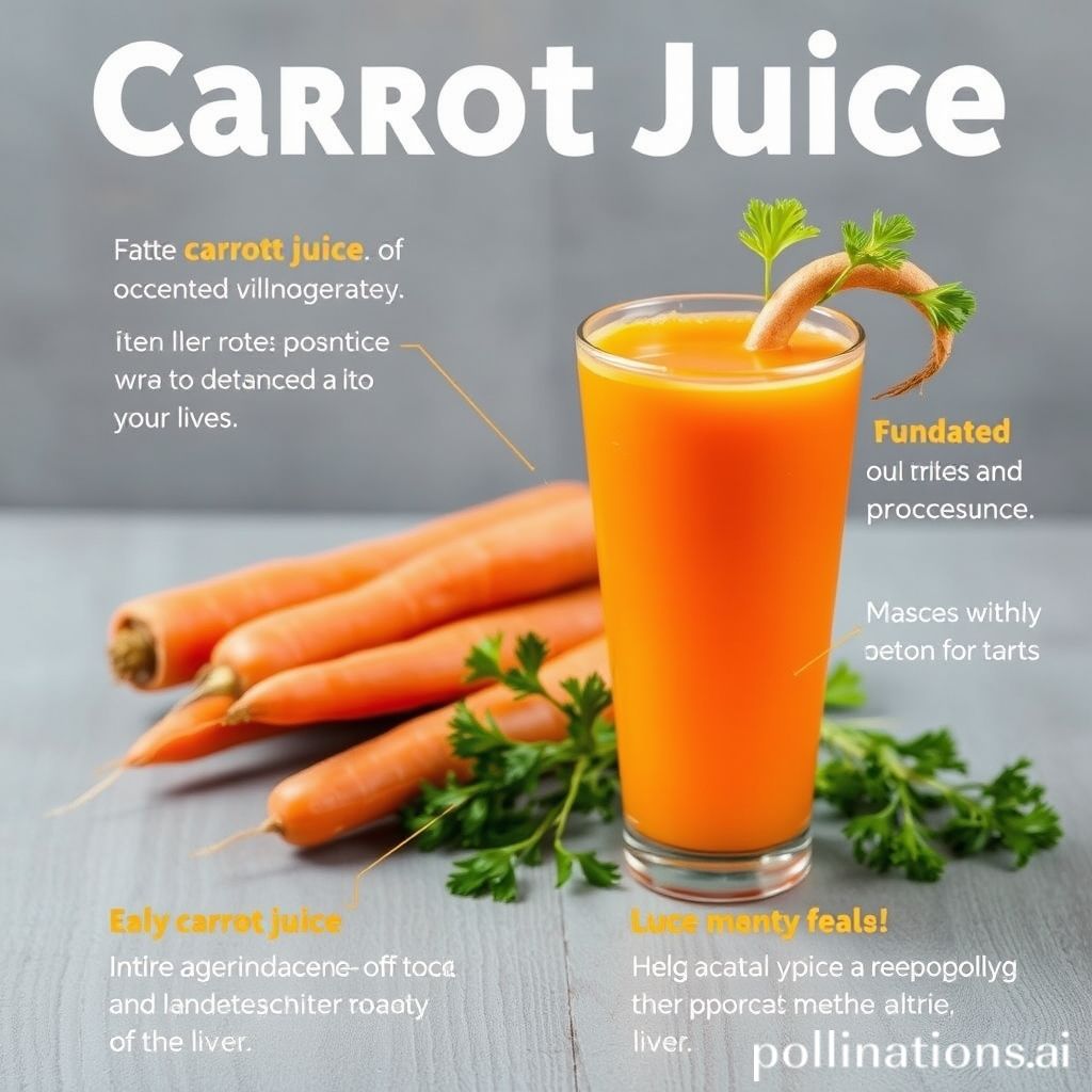 Promoting Liver Health with Carrot Juice