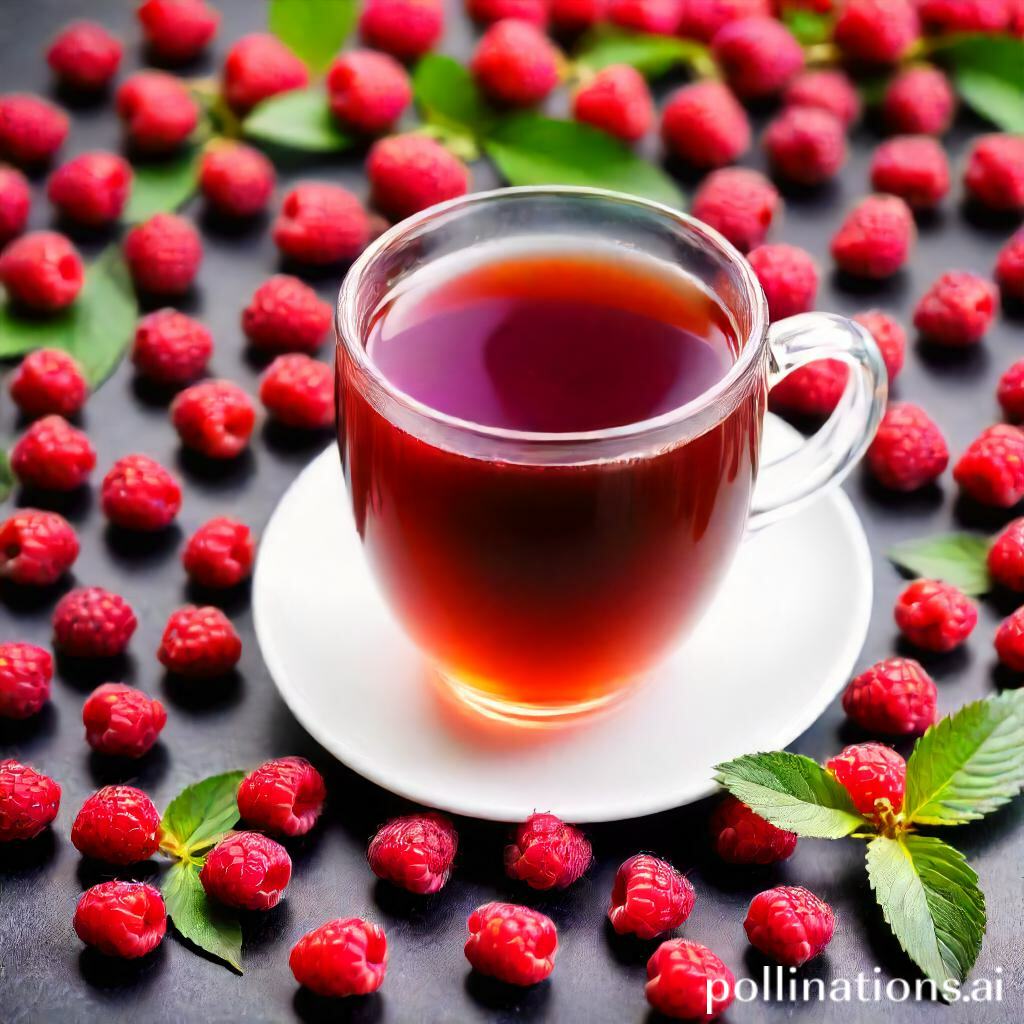 Raspberry tea: effective weight loss