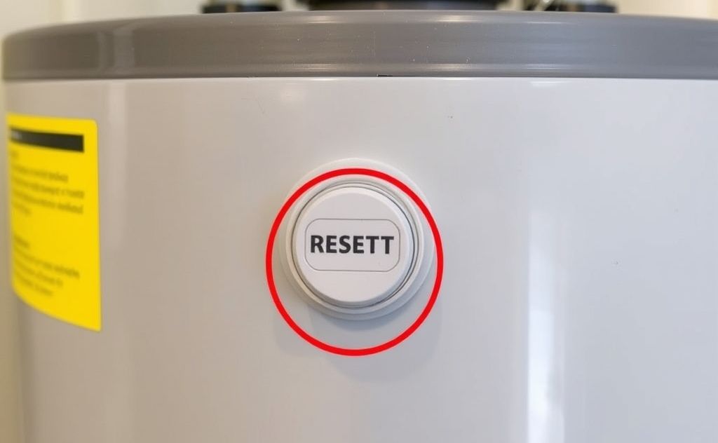 Reset button location on AO Smith water heater