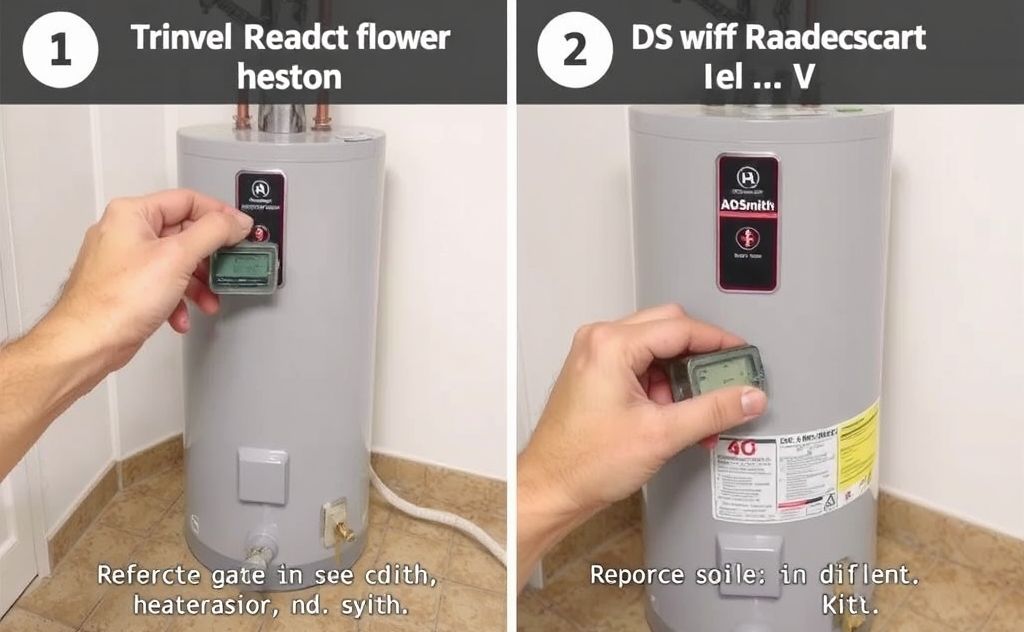 Resetting an AO Smith water heater step by step