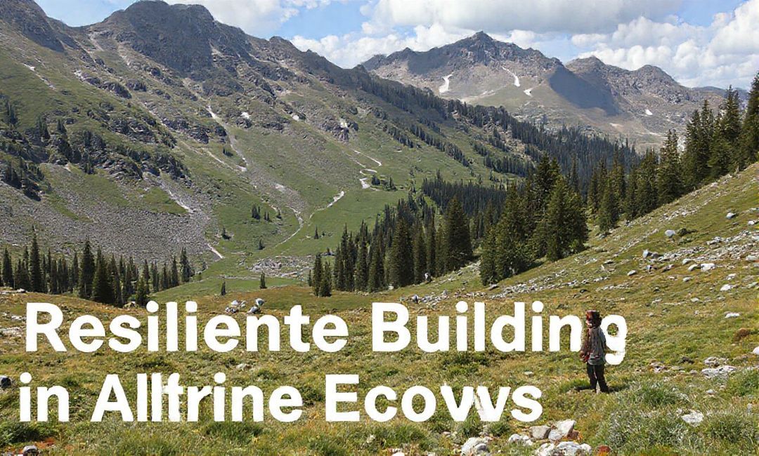 Resilience Building in Alpine Ecosystems