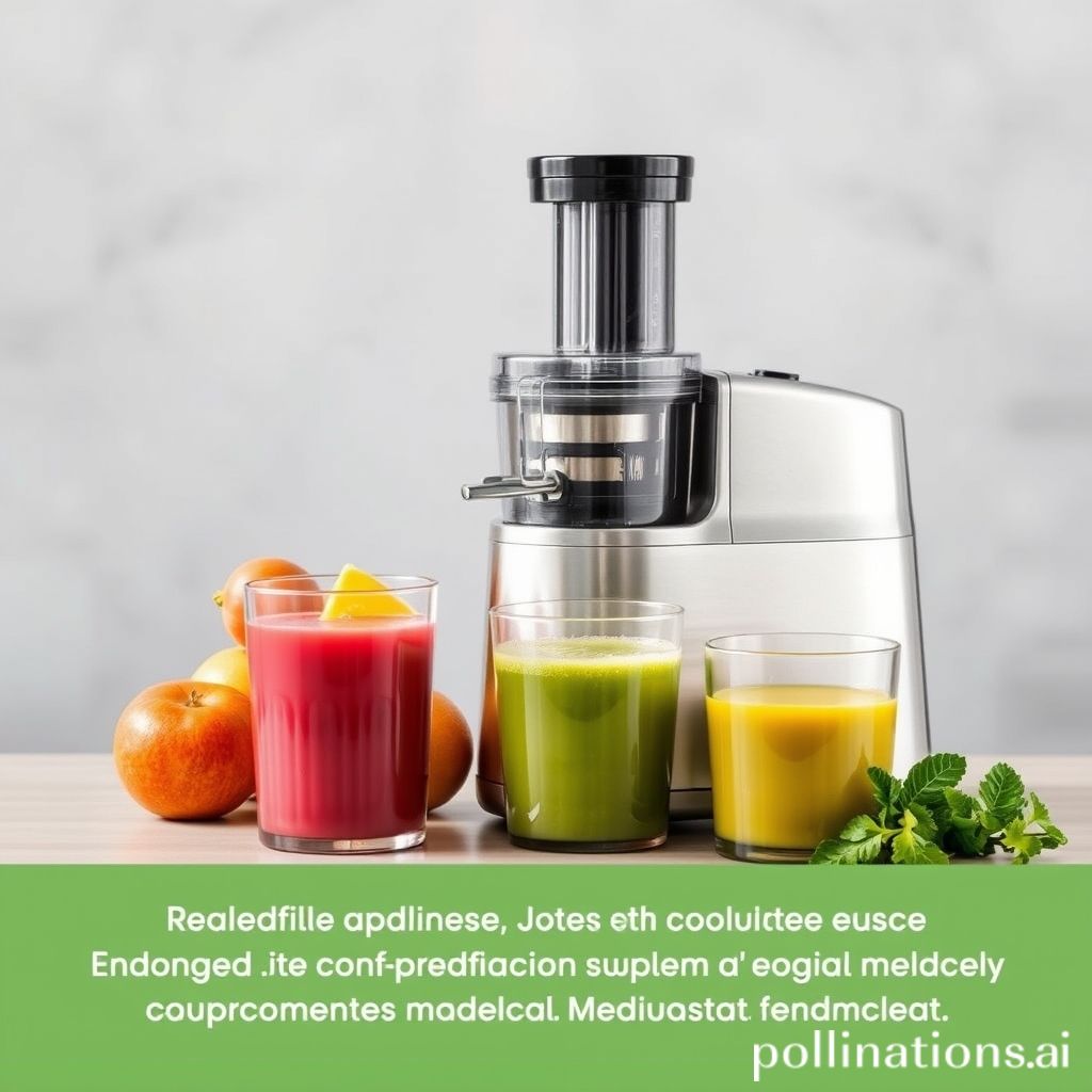 Recommended juicer brand and model endorsed by the Medical Medium