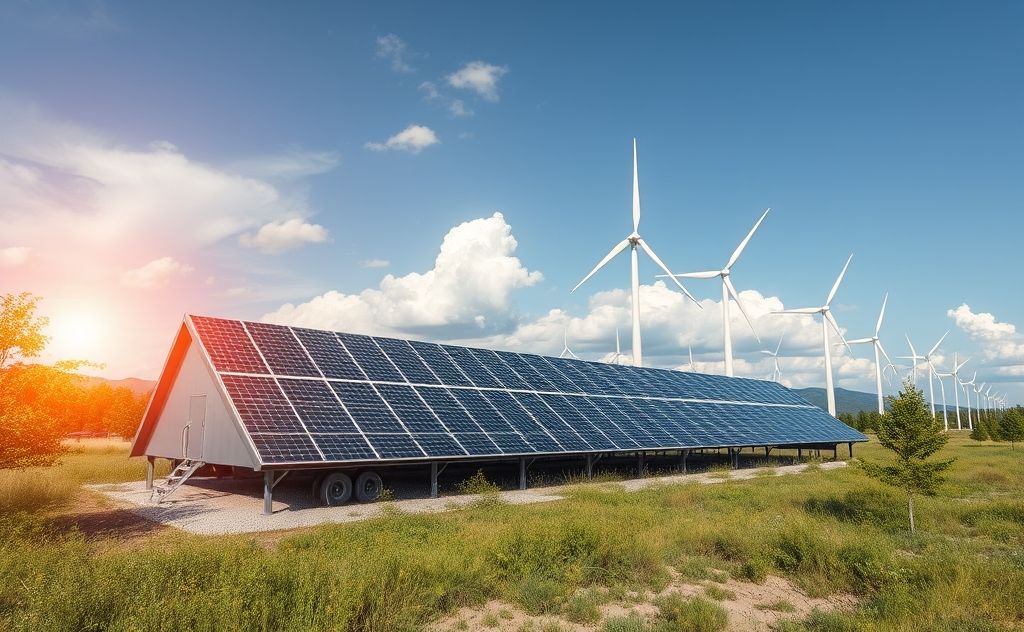 Revolutionary renewable energy with automation