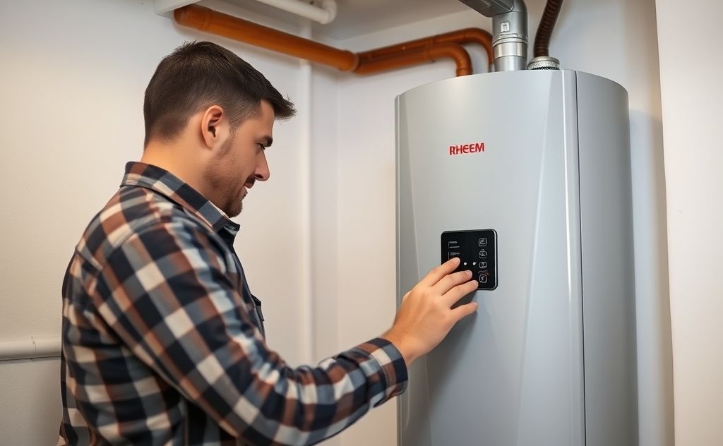 Rheem hot water heater beeping issue solution