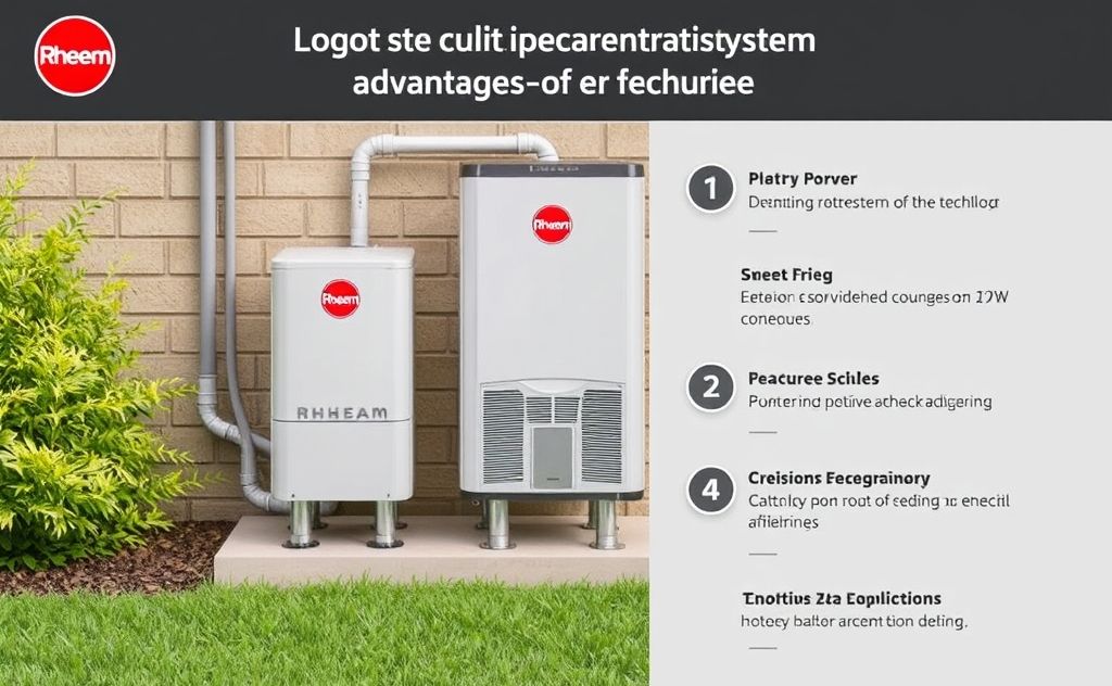 Rheem recirculation system advantages and features