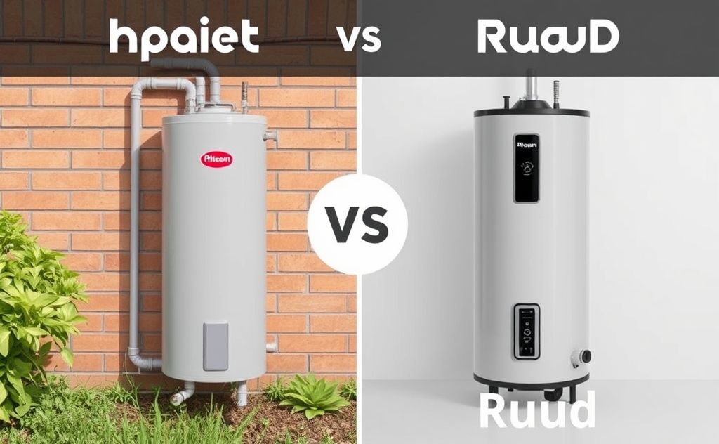 Rheem vs Ruud heat pump water heater comparison