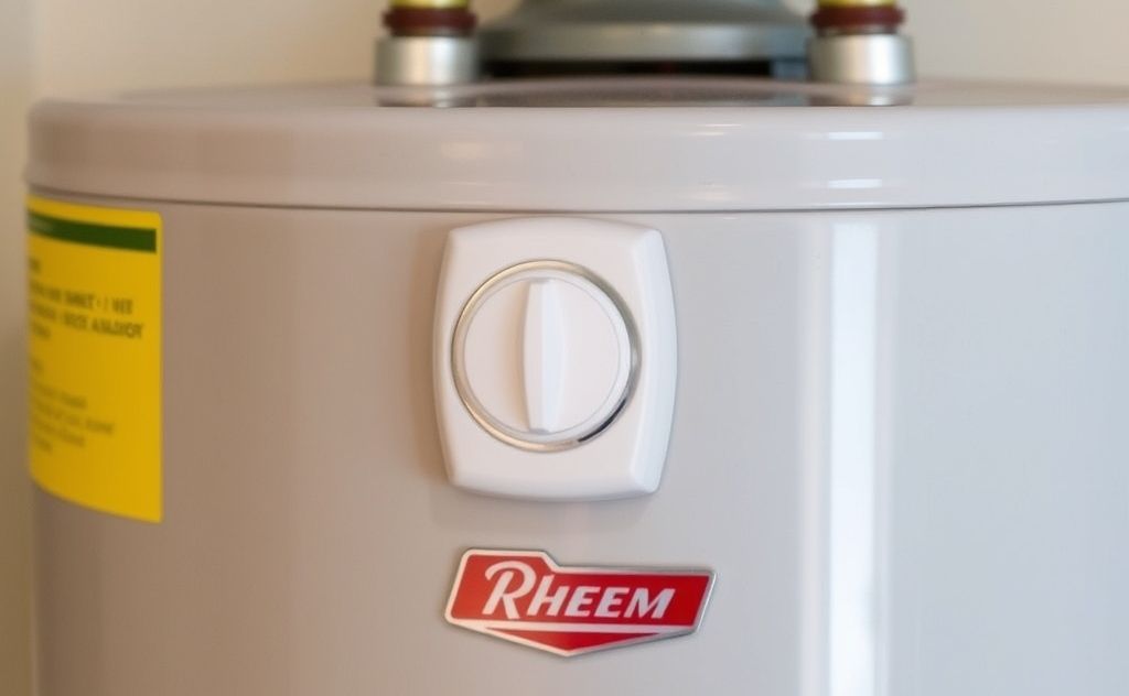 Rheem water heater beeping alarm signal