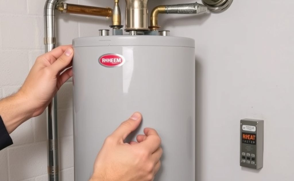 Rheem water heater leak investigation tips