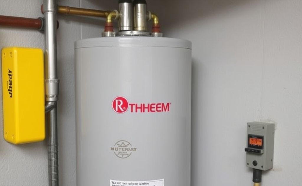 Rheem water heater leak needs expert help