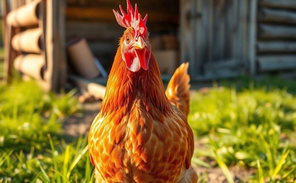 Rhode Island Reds live 5 to 8 years healthy