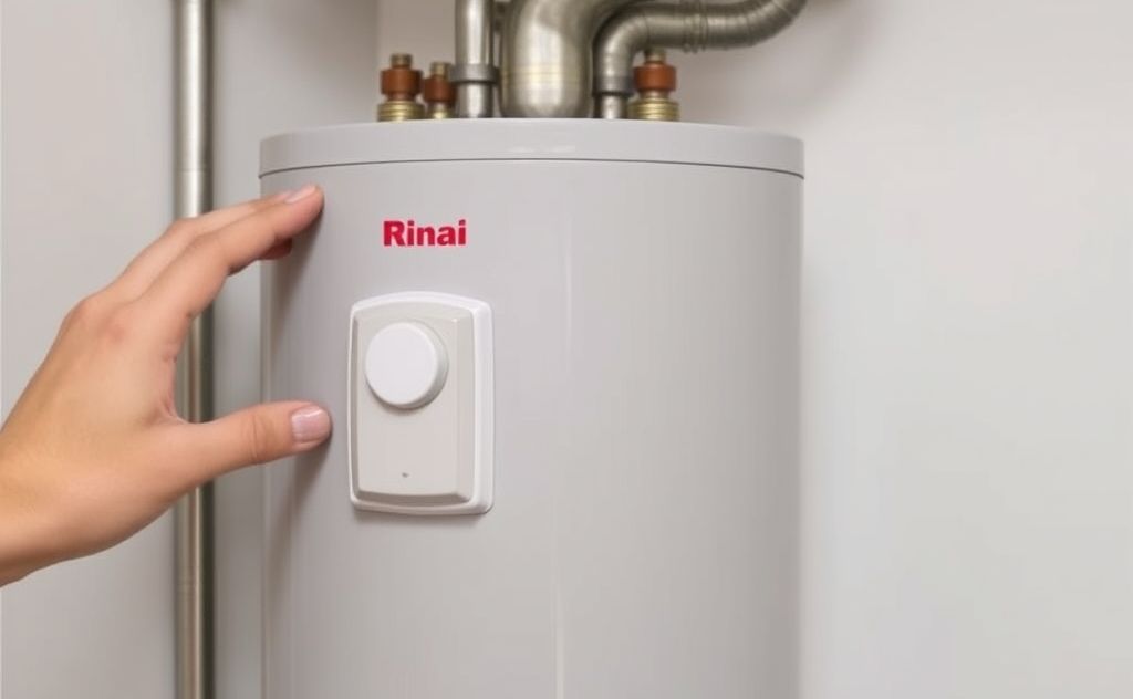 Rinnai water heater beeping alarm sound