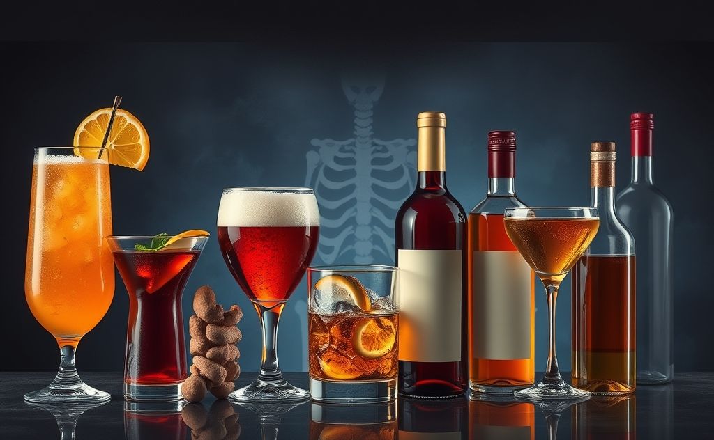 Risky drinks impact bone health negatively