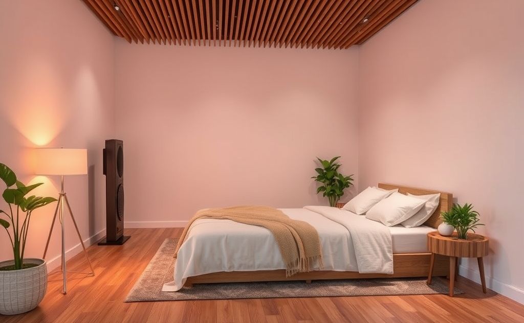 Room setup for infrared heater efficiency