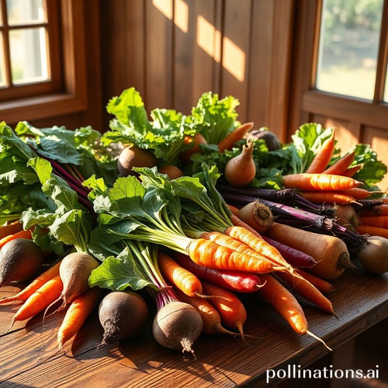 Root Veggies for Chickens