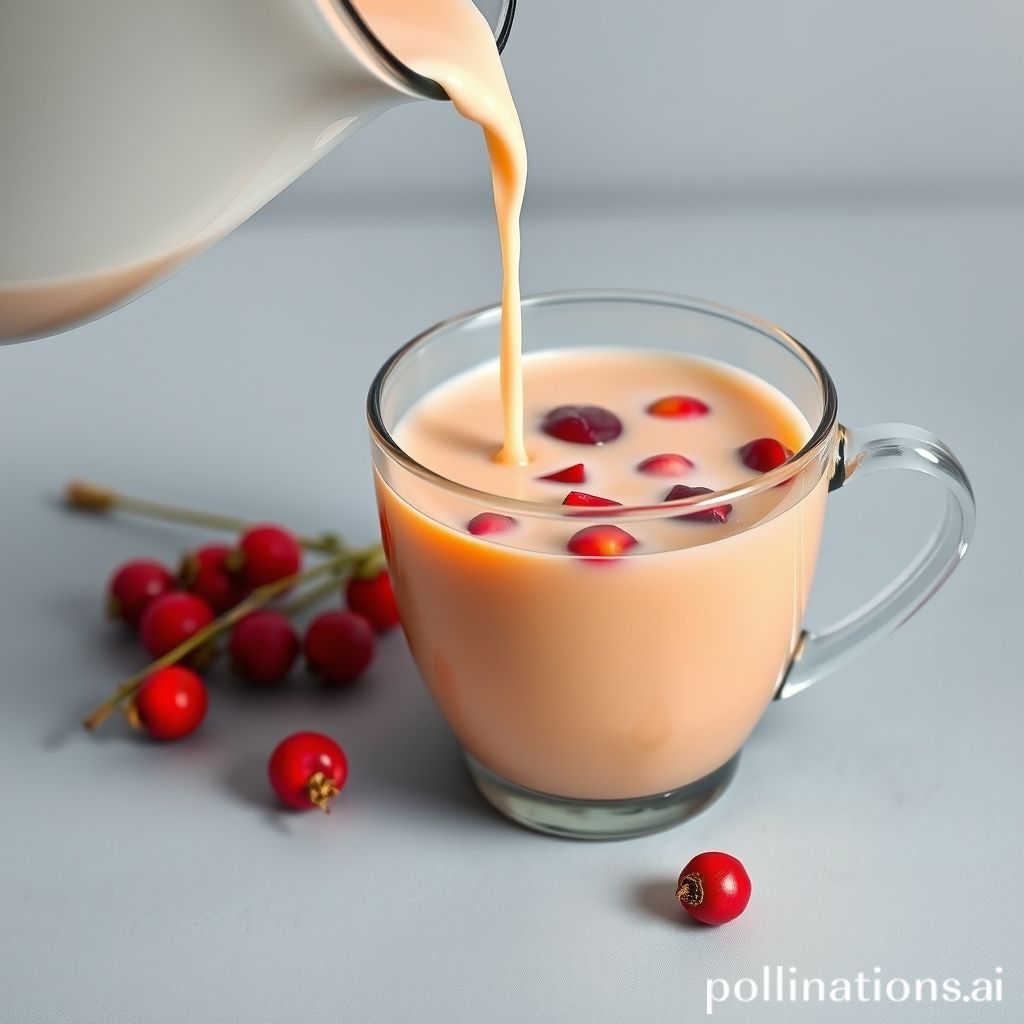 what does rosehip milk tea taste like