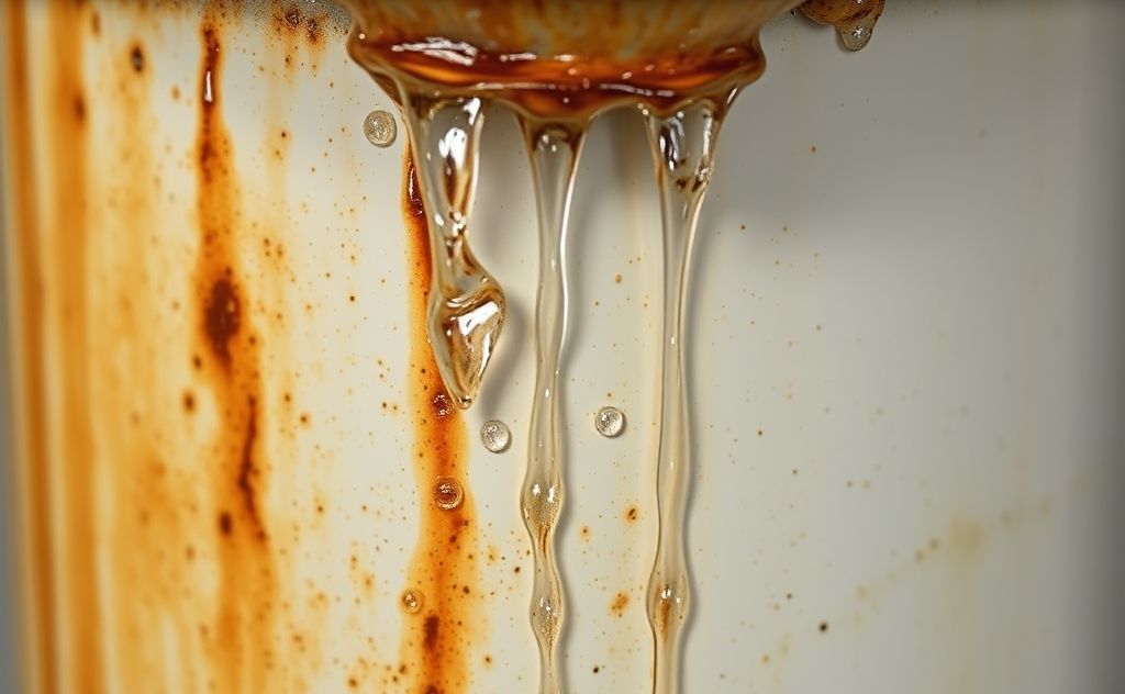 Rusty water from hot water heater danger