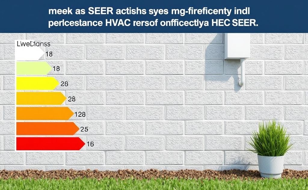 SEER ratings impact HVAC efficiency and performance