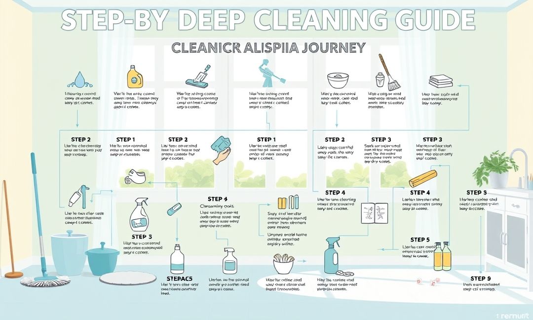 STEP-BY-STEP DEEP CLEANING GUIDE