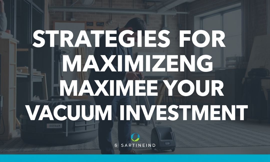 STRATEGIES FOR MAXIMIZING YOUR VACUUM INVESTMENT