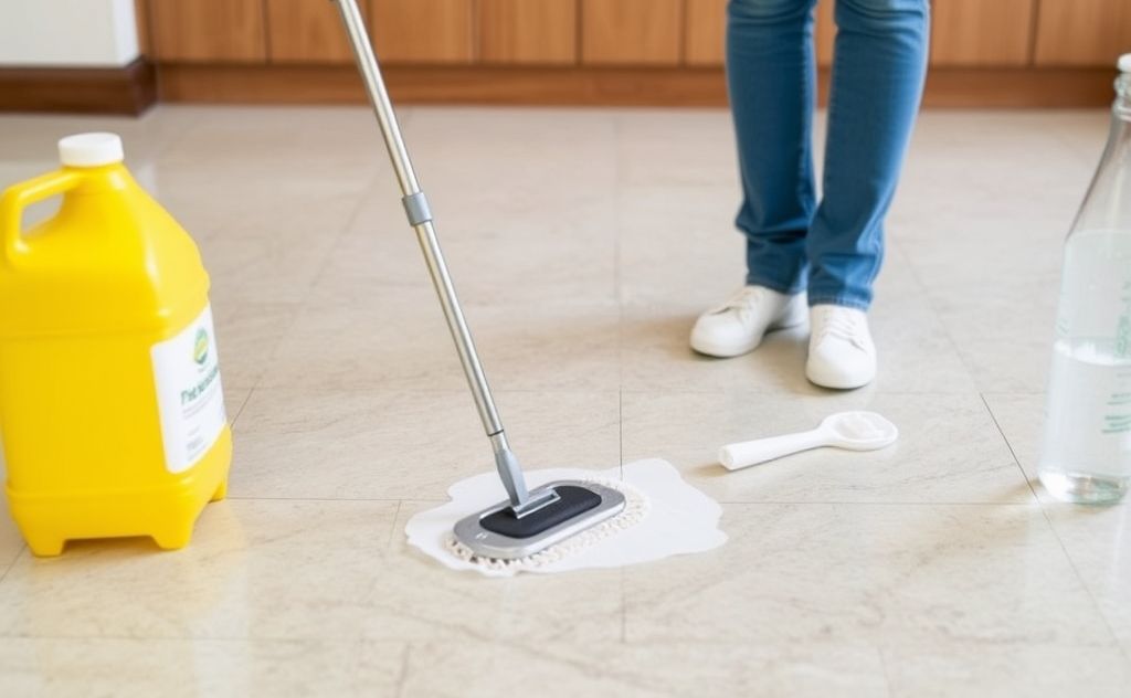 Safe disinfecting methods for floors without bleach