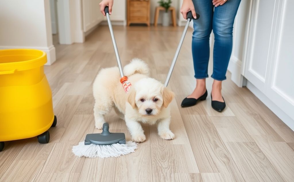 Safe floor cleaning for homes with babies and pets