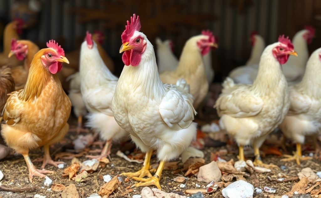 Safe scraps for chickens avoid dangerous foods