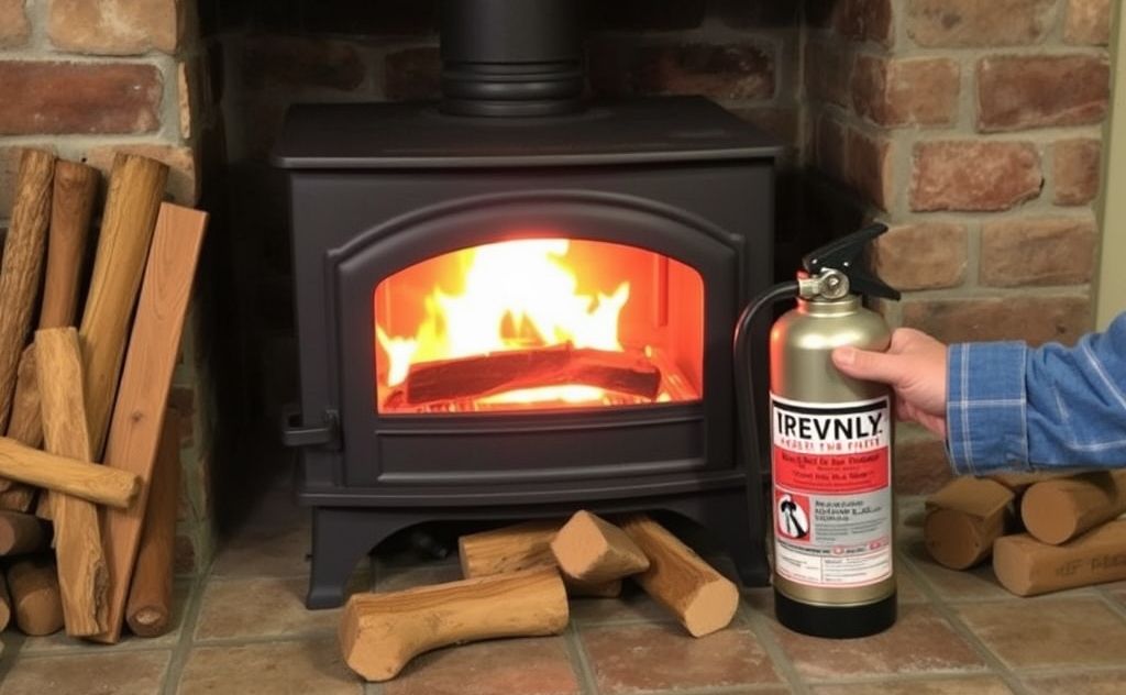Safe wood stove lighting and extinguishing tips