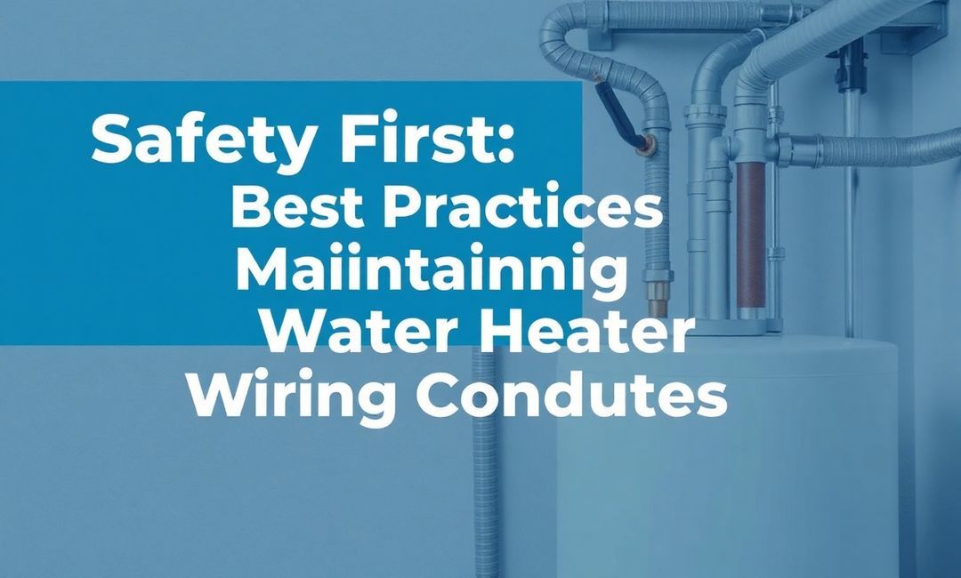 Safety First: Best Practices for Maintaining Water Heater Wiring Conduits