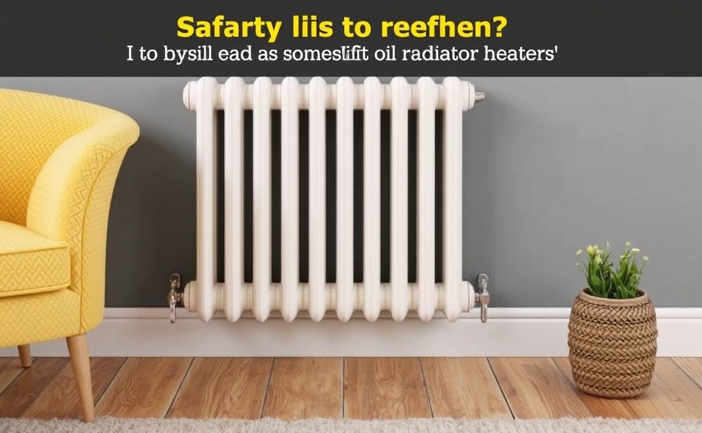 Safety benefits of oil filled radiator heaters