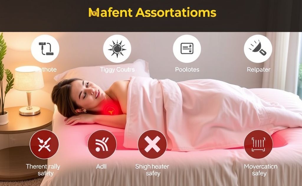Safety features infrared heating pads quality