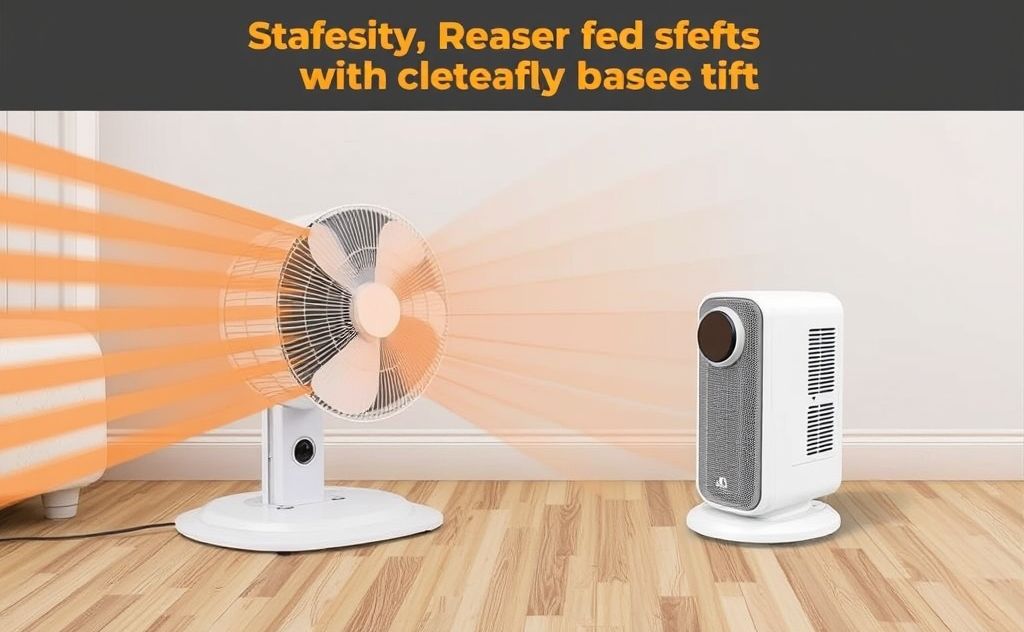 Safety features of electric fan heaters explained