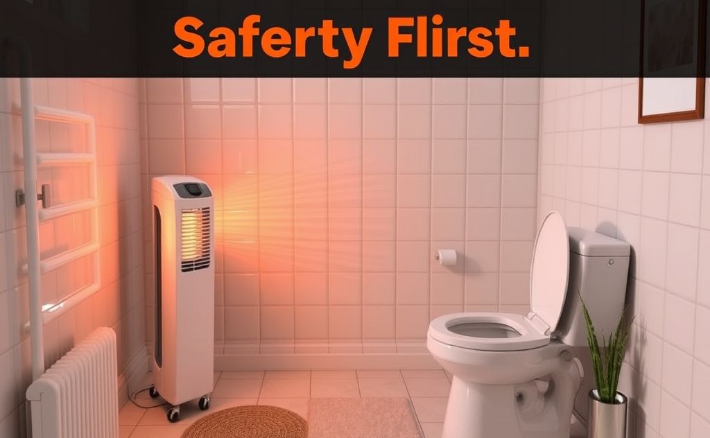 Safety first: space heater tips for bathroom use