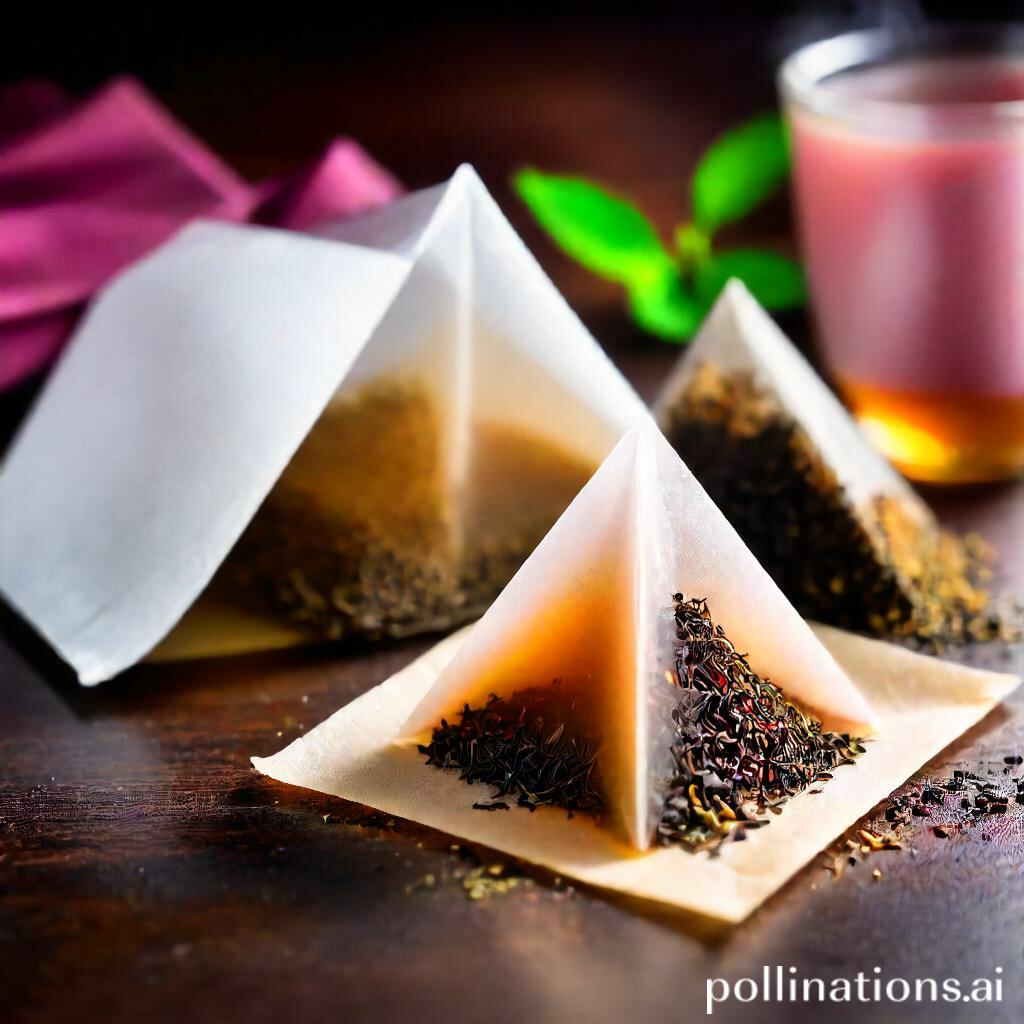 Safe pyramid tea bags