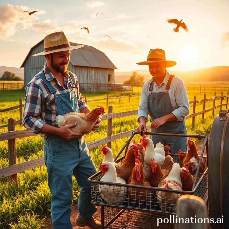 Chicken Relocation Safety.