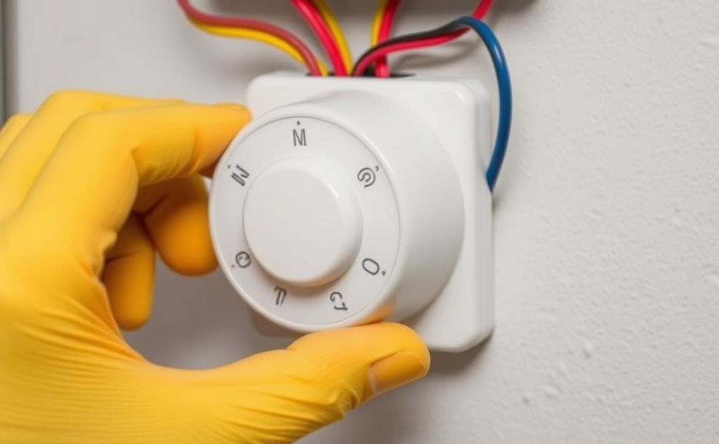 Safety tips for handling thermostat wires