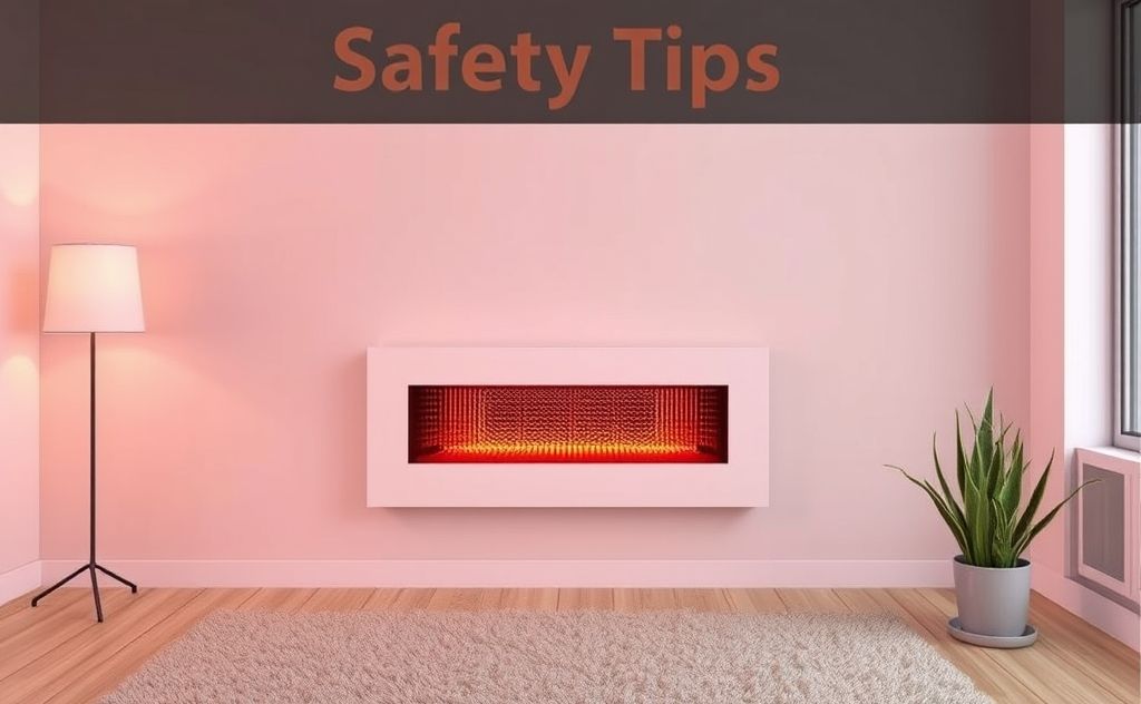 Safety tips for unvented infrared heaters