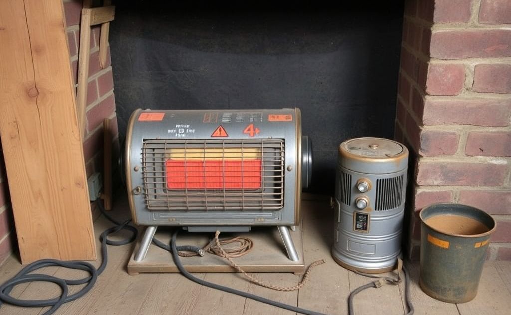 Safety tips for vintage heater setup