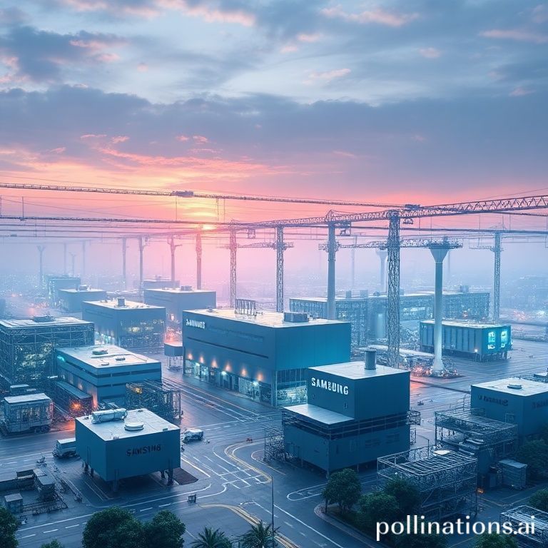 삼성전자 반도체 공장 전경