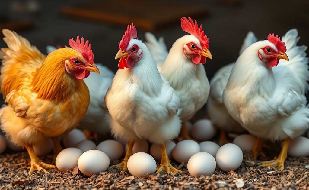 Sapphire gem chickens laying eggs timeline
