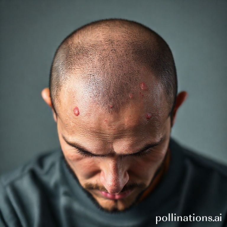 두피 뾰루지 발생 유형과 탈모 연관성