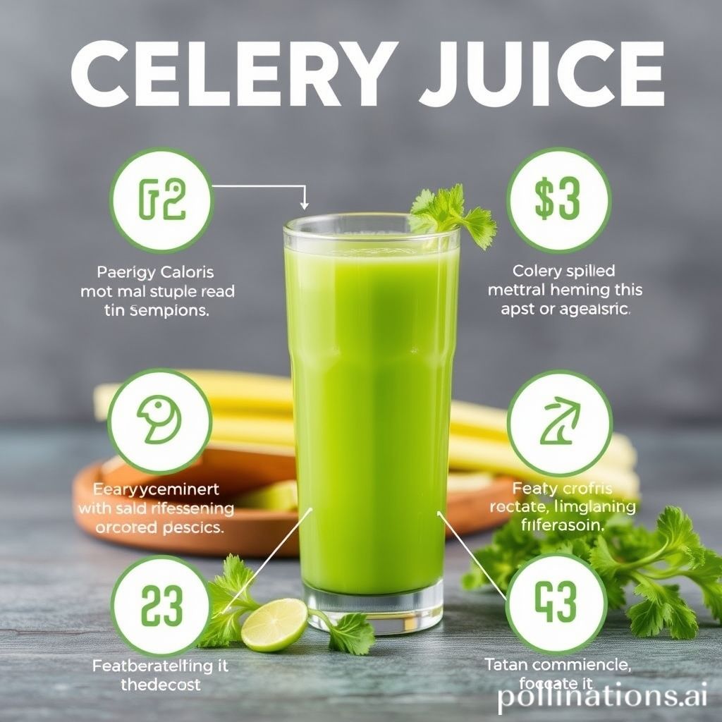 Scientific Evidence: Celery Juice's Health Benefits