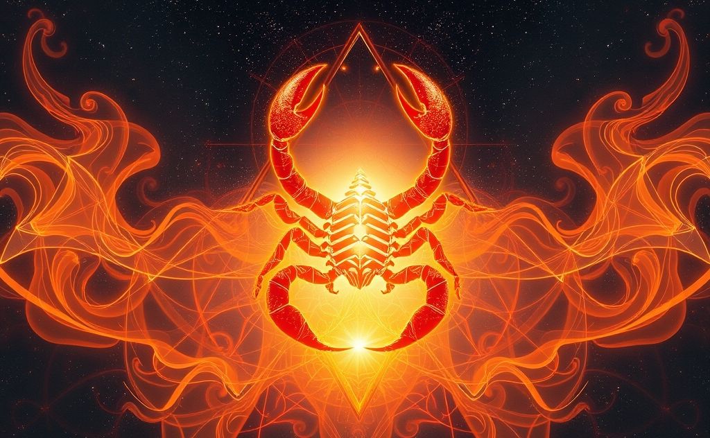 Scorpio's energy flows through the sacral chakra
