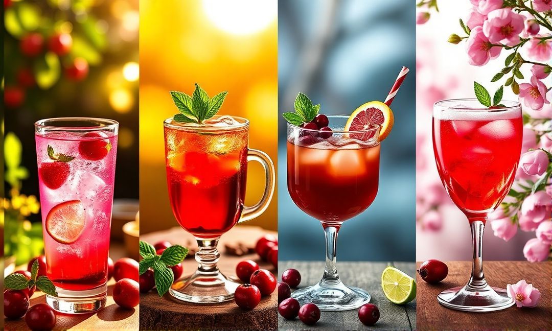 Seasonal Sensations: Cranberry Cocktails for Every Time of Year