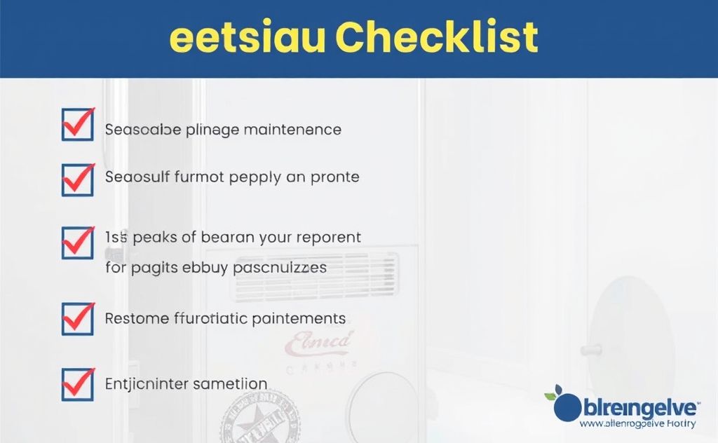 Seasonal checklist for gas furnace maintenance