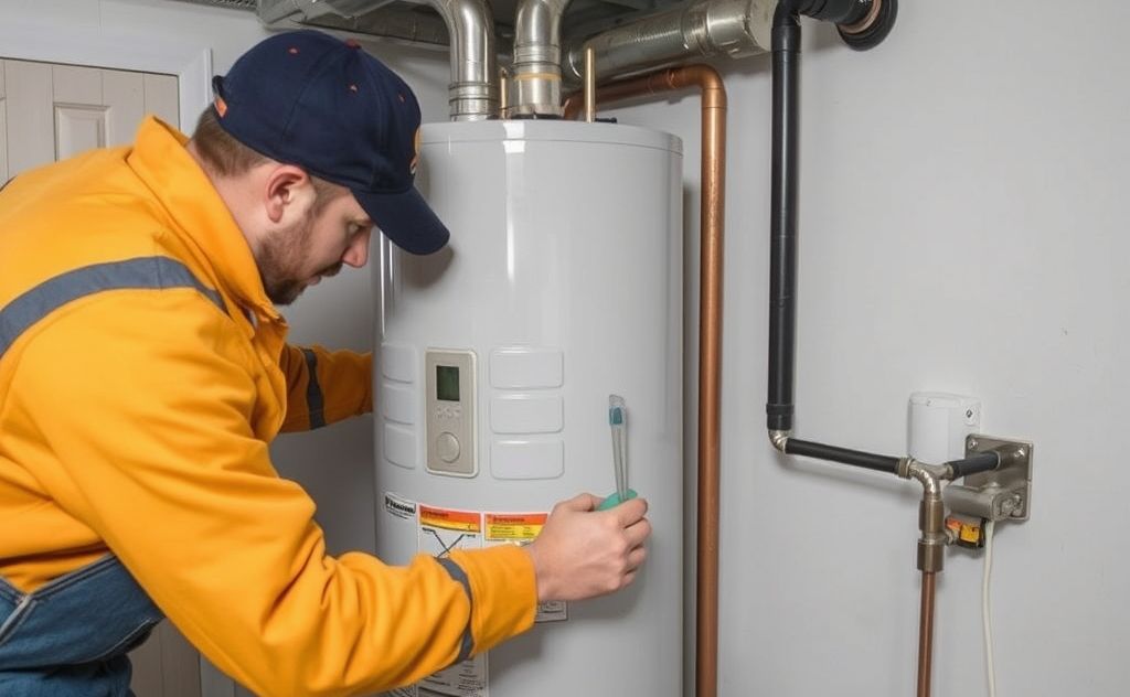 Seasonal maintenance for oil heater cleaning