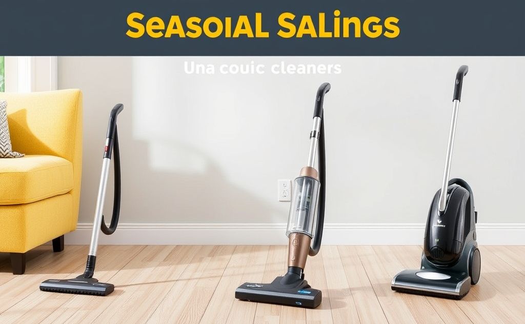 Seasonal savings on vacuum cleaners